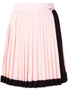 Versus High-waist Pleated Skirt - Pink