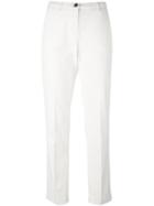 Massimo Alba 'liza' Trousers, Women's, Size: 40, White, Cotton/cashmere