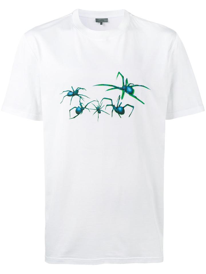 Lanvin - Spider Print T-shirt - Men - Cotton - M, White, Cotton