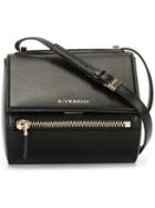 Givenchy Pandora Box Shoulder Bag, Women's, Black, Calf Leather