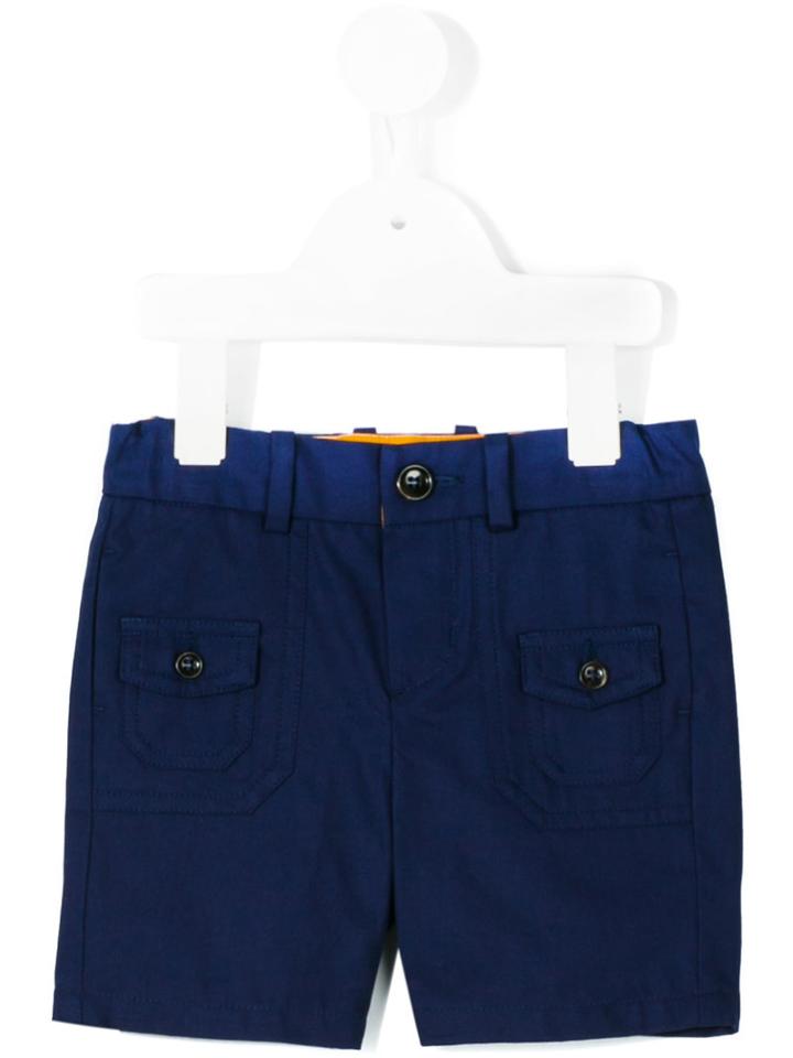 Gucci Kids - Casual Shorts - Kids - Cotton - 9-12 Mth, Blue