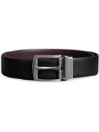 Burberry Reversible Leather Belt - Black