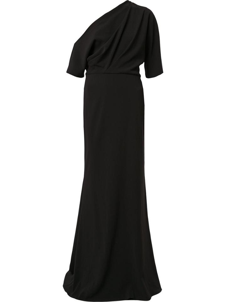 Badgley Mischka Off-shoulder Gown - Black
