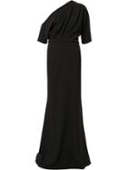 Badgley Mischka Off-shoulder Gown - Black