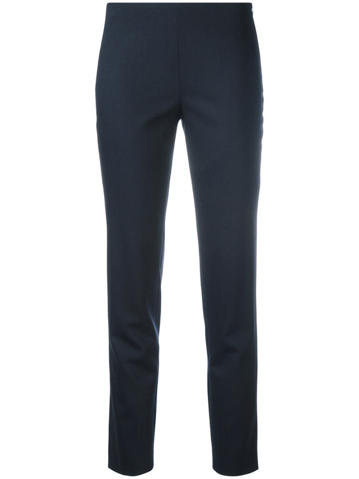 Jil Sander Navy Skinny Pants, Women's, Size: 38, Blue, Polyester/spandex/elastane/wool