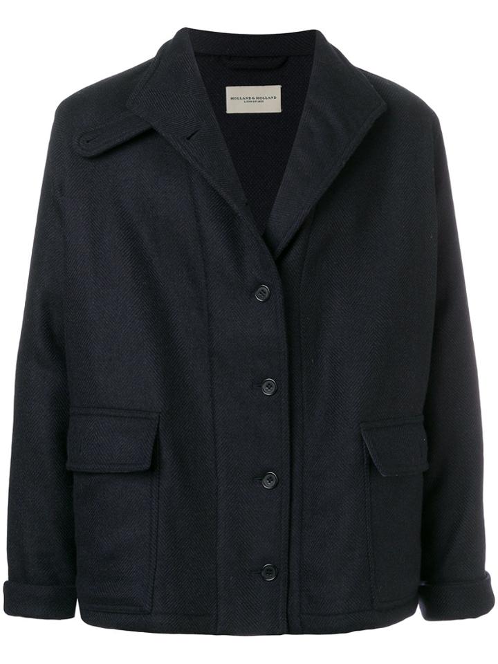 Holland & Holland Caban Jacket - Blue