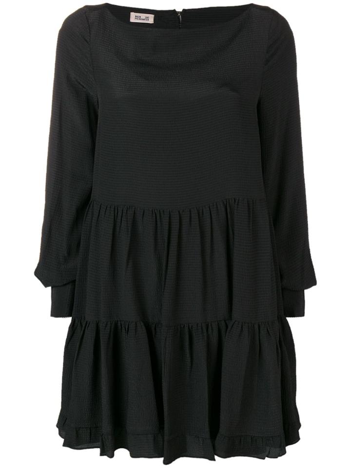 Baum Und Pferdgarten Short Ruffle Dress - Black