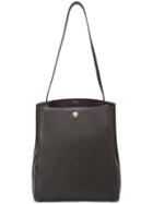 Valextra Structured Shoulder Bag - Black