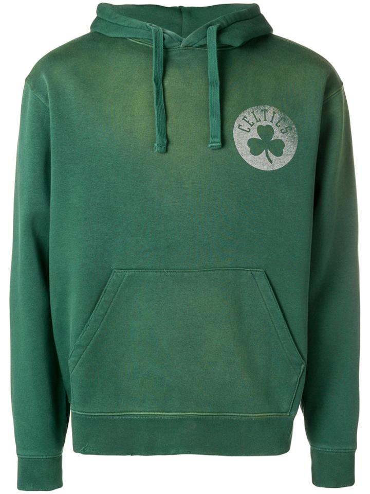 Wild Donkey Celtic Hooded Sweatshirt - Green