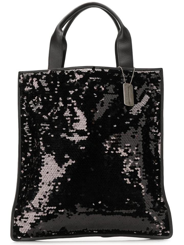 Faith Connexion Kappa Sequins Bag - Black