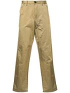 Comme Des Garçons Vintage Dull Tapered Trousers - Brown
