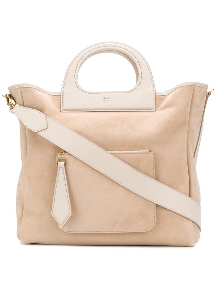 Max Mara Reversible Shopper Tote - Neutrals