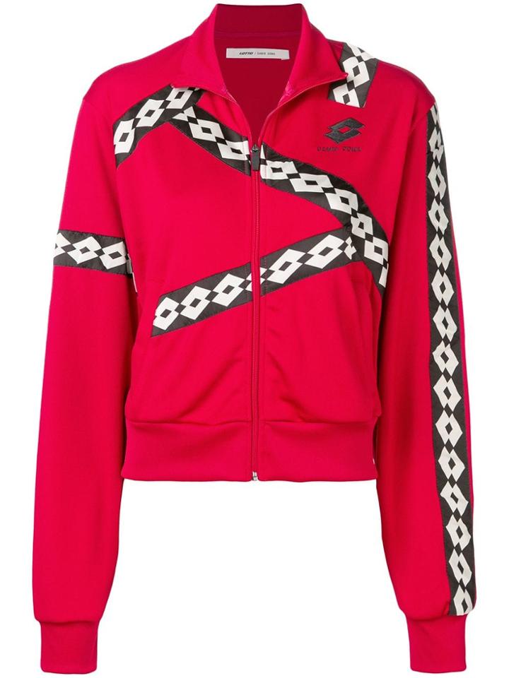 Damir Doma Winka Zipped Sweatshirt - Red