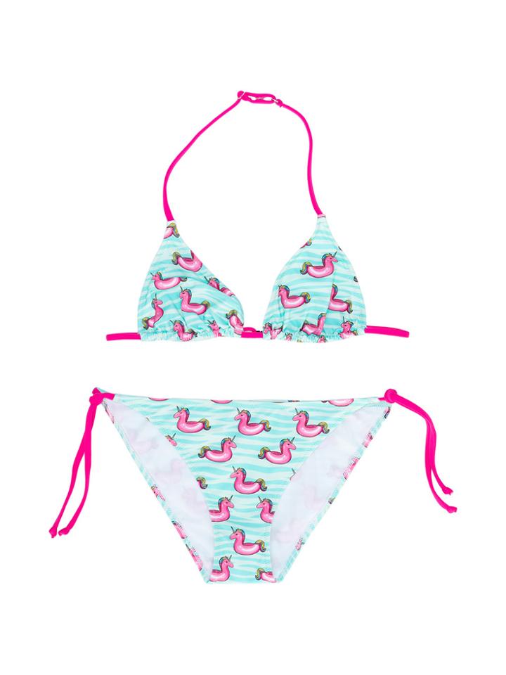Mc2 Saint Barth Kids Teen Two Piece Swimsuit - Blue