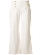 Chanel Pre-owned Long Pants - White