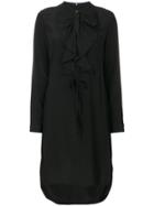 Ps By Paul Smith Ruffled Drawstring Dress - Black