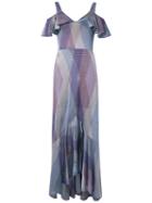 Cecilia Prado - Knit Maxi Dress - Women - Acrylic/lurex/viscose - G, Pink/purple, Acrylic/lurex/viscose