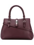 Bally - Buckled Tote Bag - Women - Leather - One Size, Women's, Brown, Leather