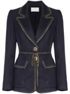 Peter Pilotto Stretch Tailored Jacket - Blue