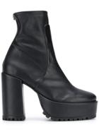 Morobé Chunky Sole Boots - Black