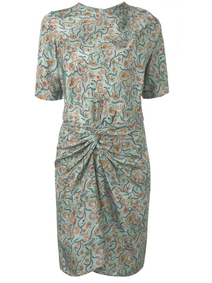 Isabel Marant - Rehora Dress - Women - Silk - 36, Green, Silk