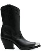 Mcq Alexander Mcqueen Cowboy Boots - Black
