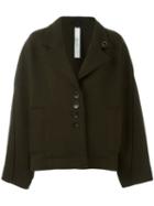 Damir Doma 'john' Jacket, Women's, Size: Small, Green, Polyamide/virgin Wool