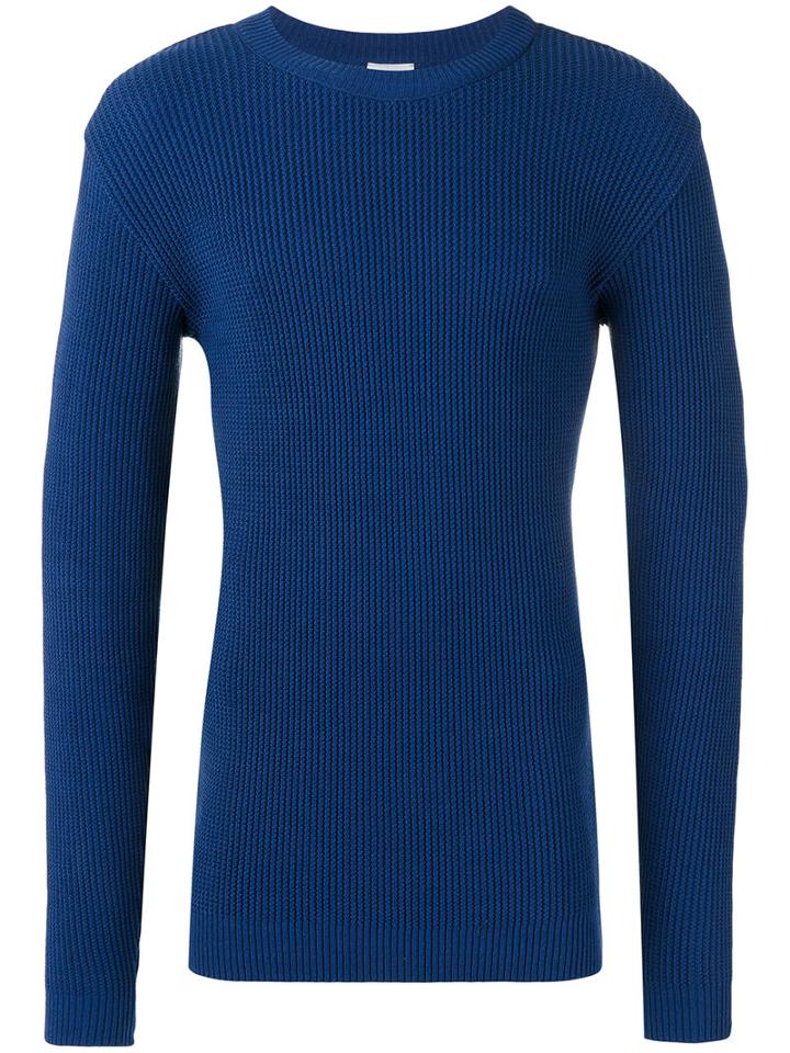 S.n.s. Herning Carbon Jumper, Men's, Size: Large, Blue, Cotton/spandex/elastane