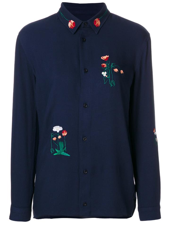 Bruta Bouquet Detail Shirt - Blue