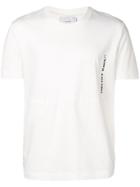 Heliot Emil Printed Logo T-shirt - White