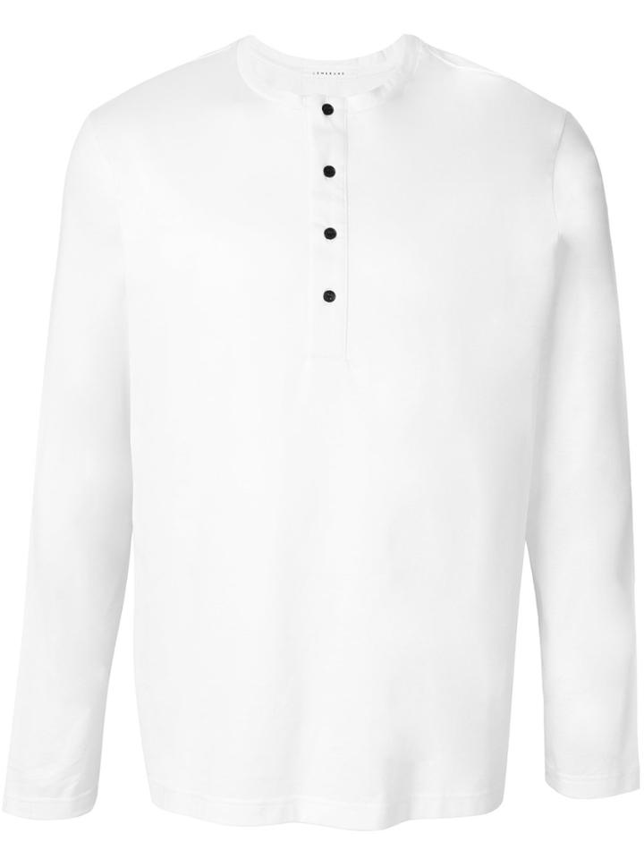 Low Brand Long Sleeve Top - White