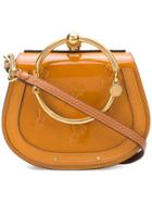 Chloé Ring Crossbody Bag - Brown