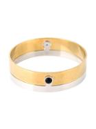 Marc By Marc Jacobs Puzzle Bracelet, Women's, Size: M/l, Metallic, Brass