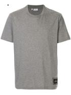 Brioni Logo Print T-shirt - Grey
