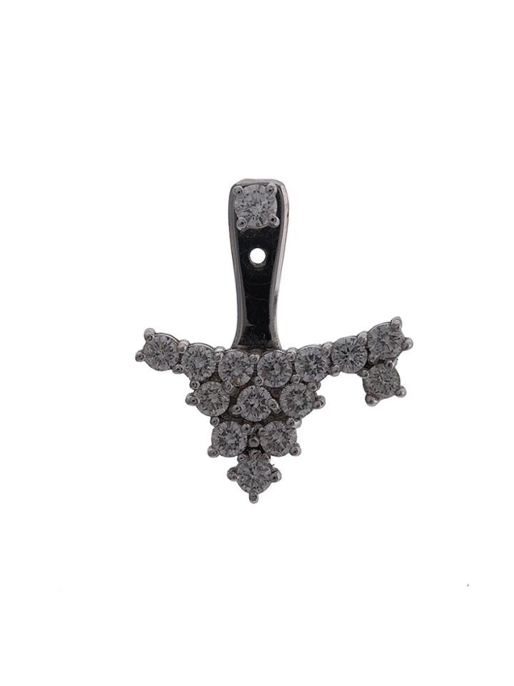 Anita Ko 18kt White Gold Diamond Ear Jacket - Silver