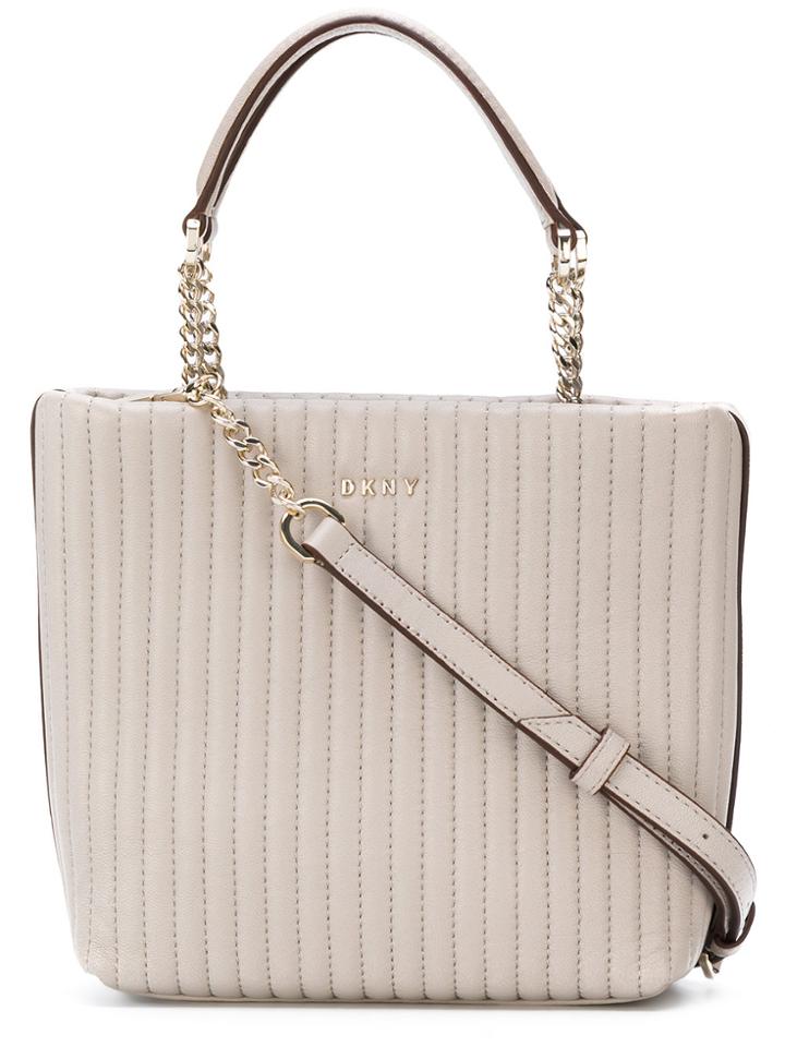 Donna Karan Mini Shopper Tote - Grey
