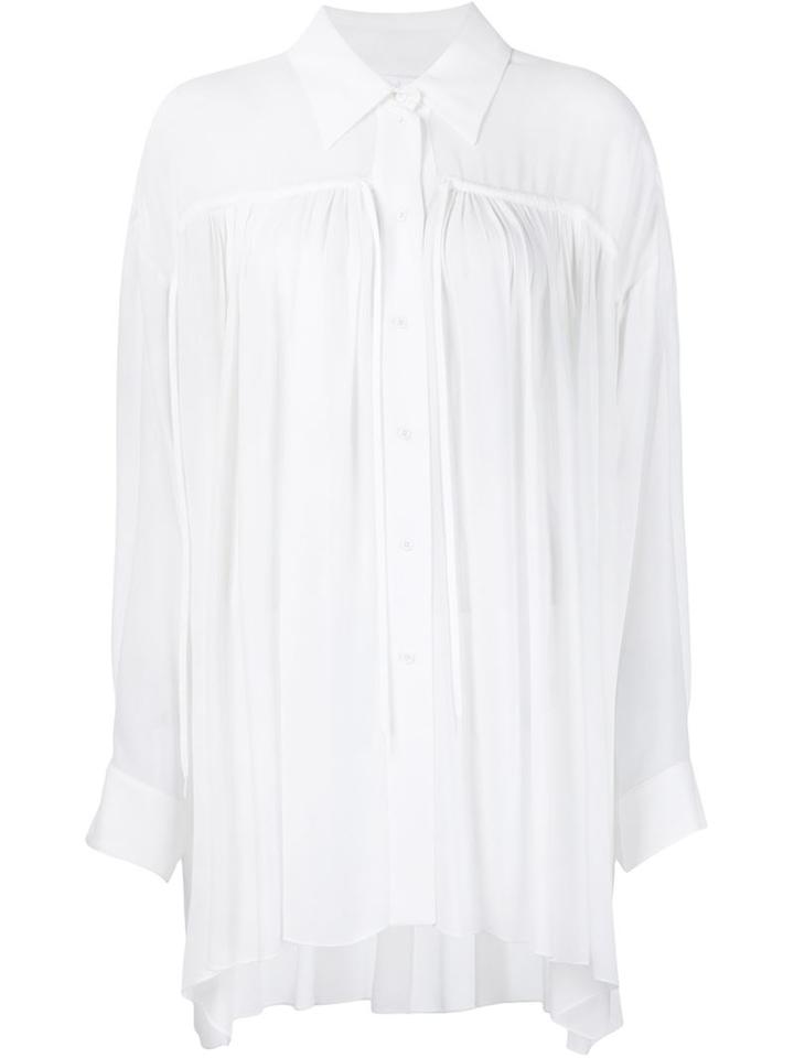 Chloé Sheer Crepe Blouse