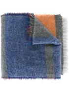 Faliero Sarti Woven Stripe Scarf, Women's, Nylon/spandex/elastane/mohair/wool