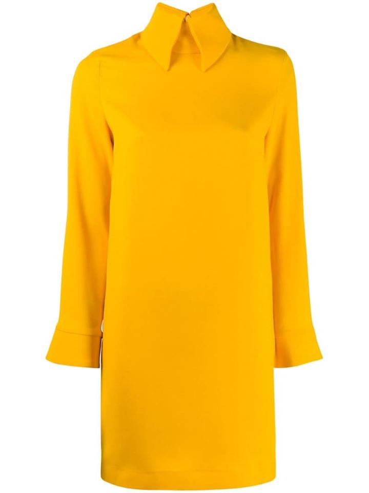 Erika Cavallini Collared Dress - Yellow