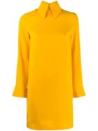 Erika Cavallini Collared Dress - Yellow