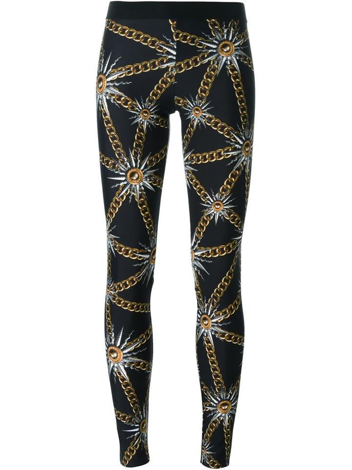 Fausto Puglisi Sun And Chain Print Leggings