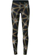 Fausto Puglisi Sun And Chain Print Leggings