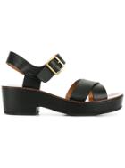 Chie Mihara Ocra Sandals - Black