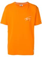 Tommy Jeans Signature Logo T-shirt - Yellow & Orange