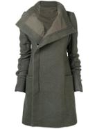 Rick Owens Double Breasted Coat - Grey