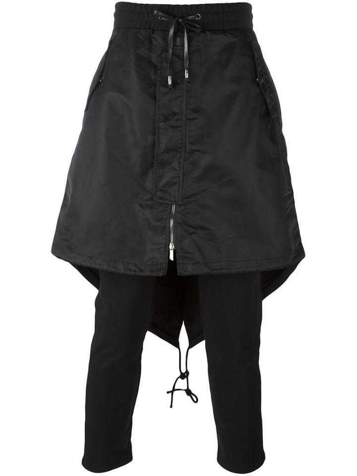 D.gnak Layered Fish Tail Pants