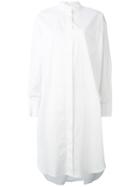 Dkny - Oversized Button Through Tunic - Women - Cotton - S, White, Cotton