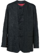 Yohji Yamamoto Wrinkled Mandarin Jacket
