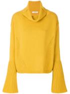 Dorothee Schumacher Classic Turtle-neck Sweater - Yellow & Orange