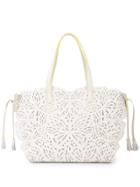 Sophia Webster Cut Out Tote Bag - White